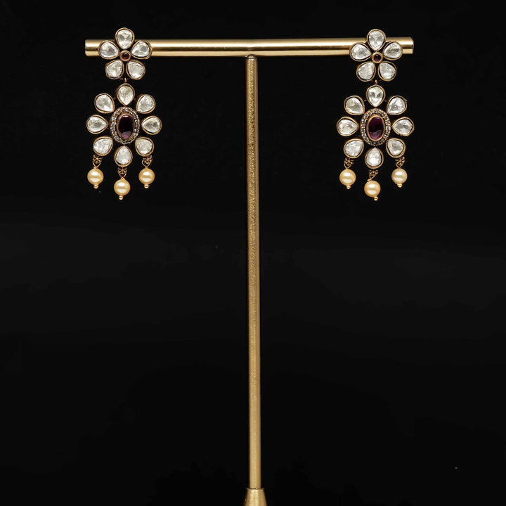 Victorian Moissanite Earrings