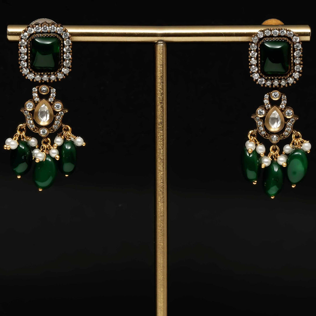 Victorian Moissanite Earrings