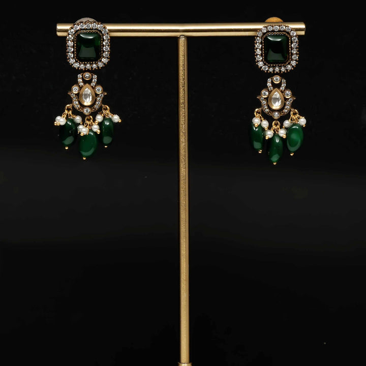 Victorian Moissanite Earrings