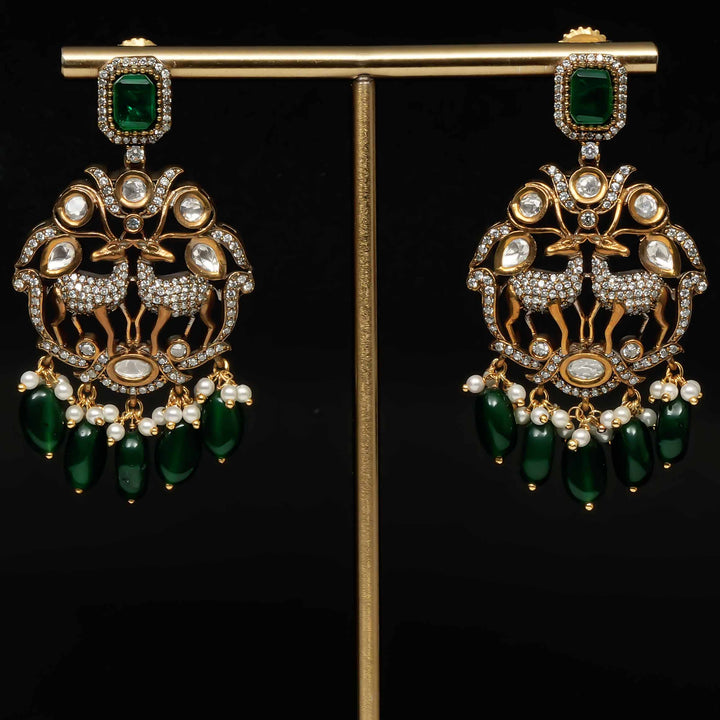 Victorian Moissanite Earrings