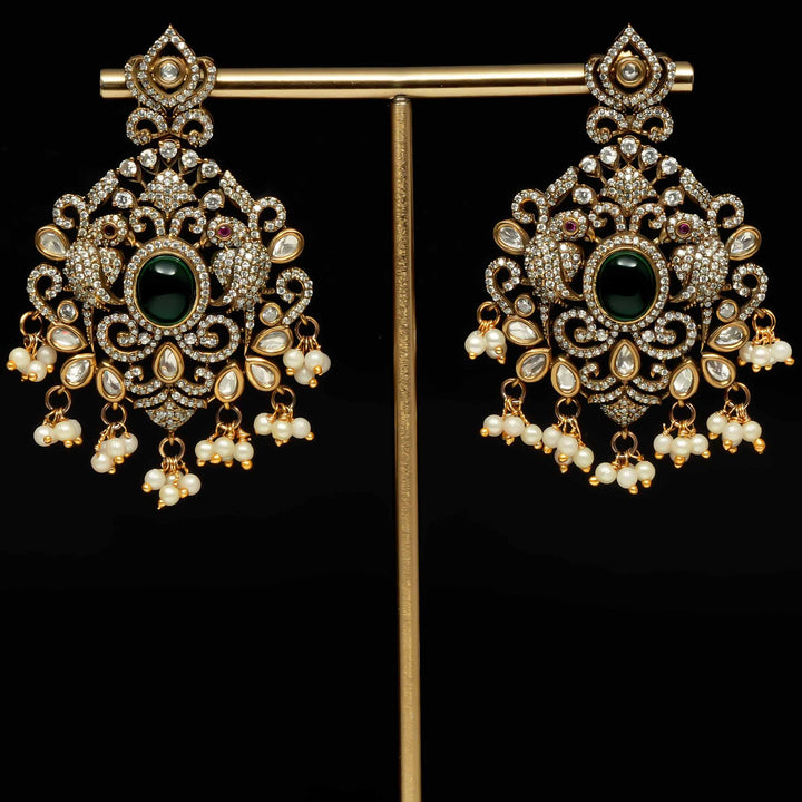 Victorian Moissanite Earrings
