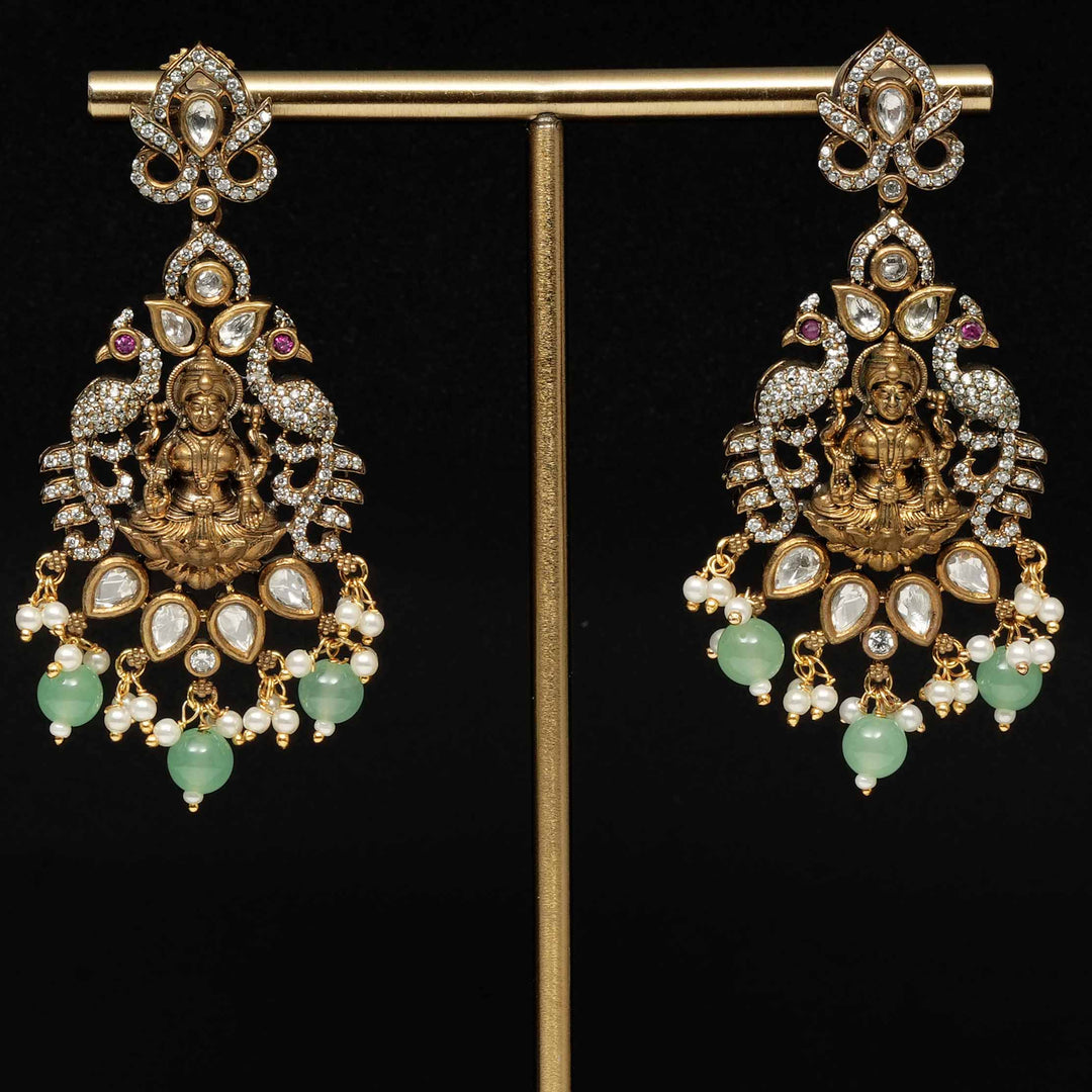 Victorian Moissanite Earrings