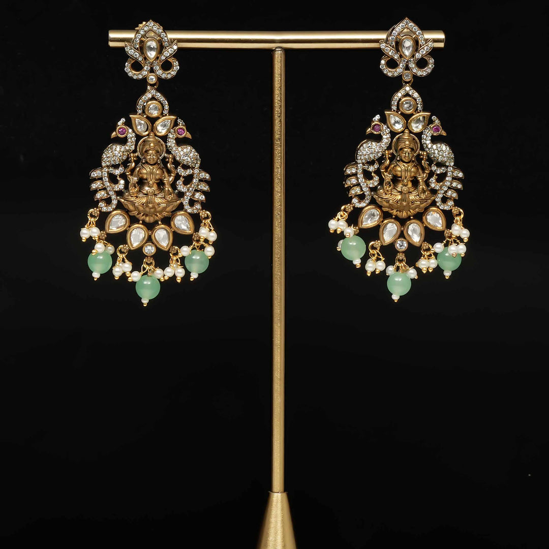 Victorian Moissanite Earrings