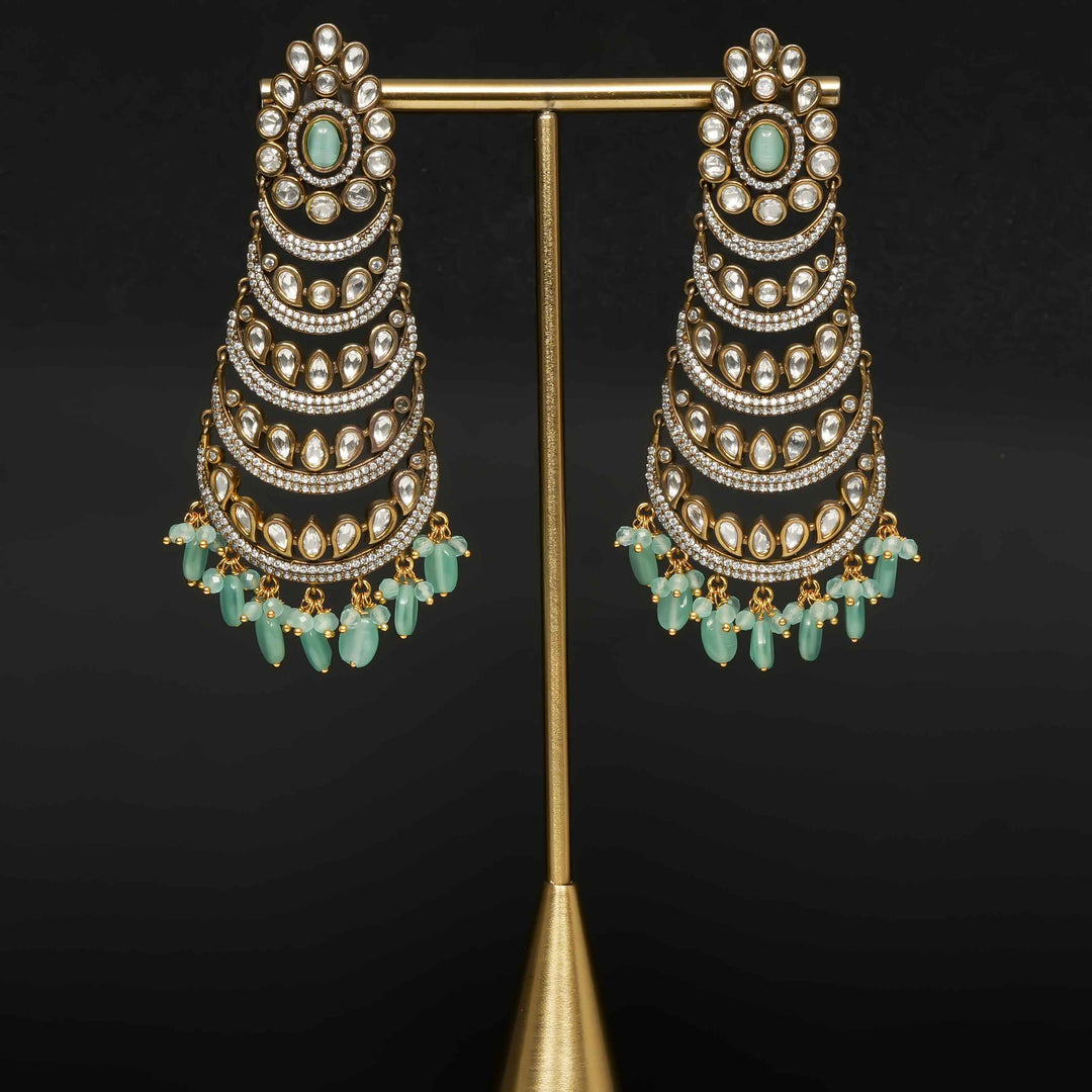 Victorian Moissanite Earrings