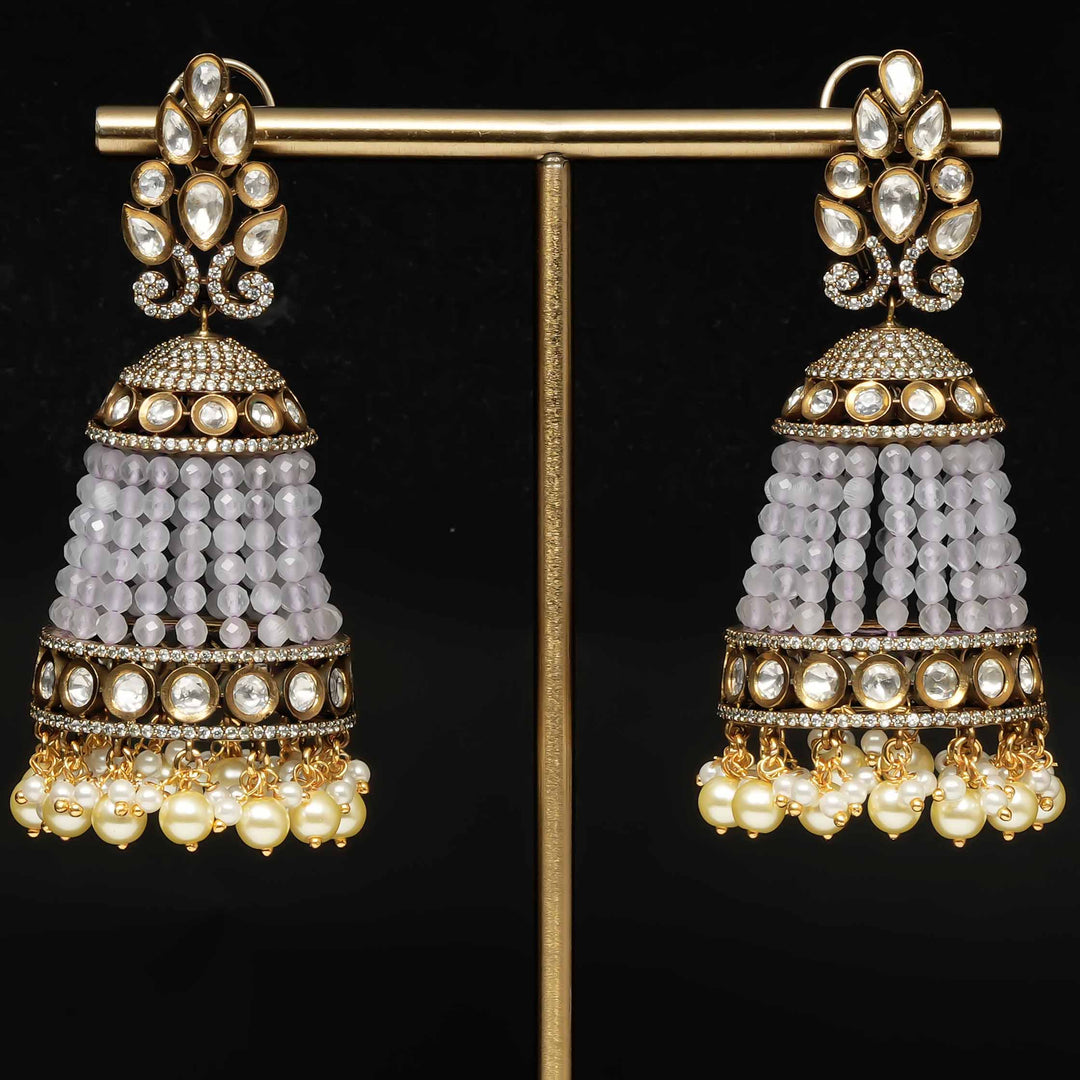 Victorian Jhumka Earrings