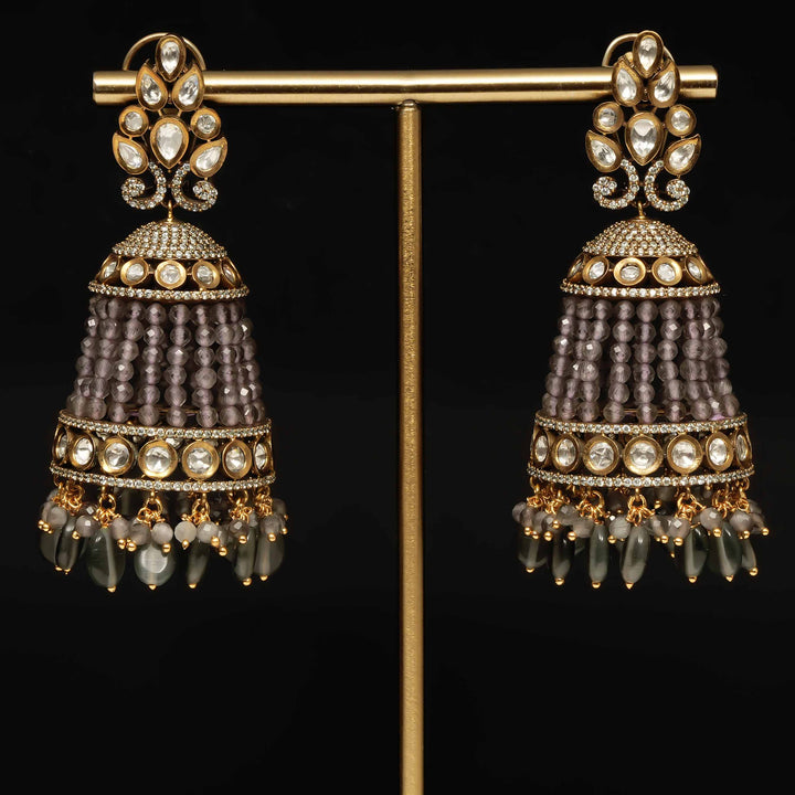 Victorian Jhumka Earrings