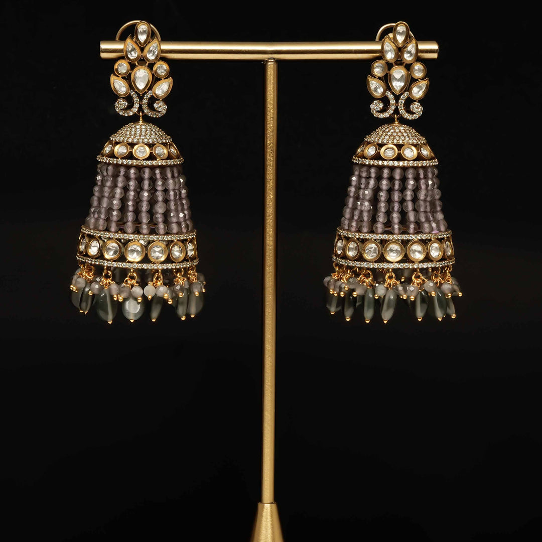 Victorian Jhumka Earrings