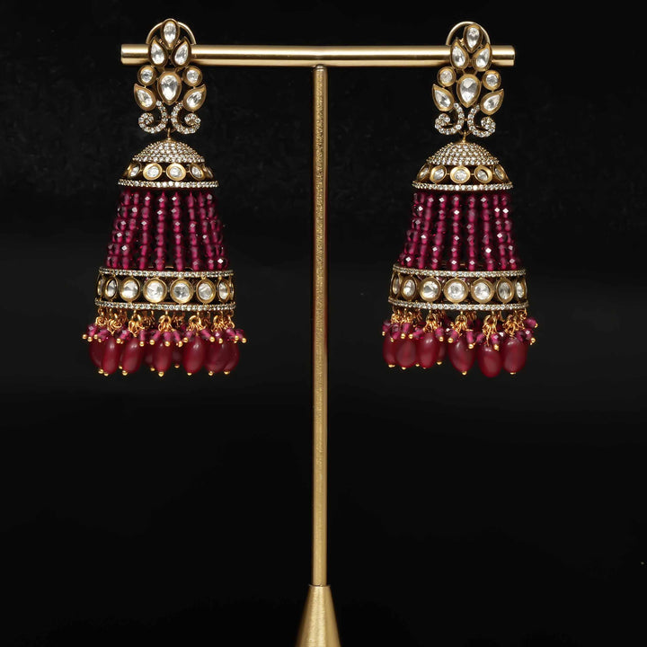 Victorian Jhumka Earrings