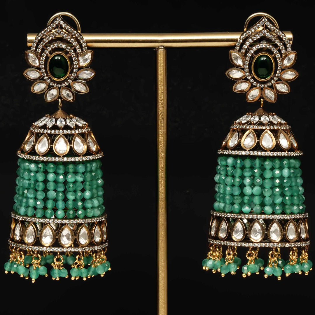 Victorian Jhumka Earrings