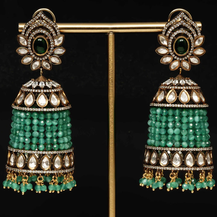 Victorian Jhumka Earrings
