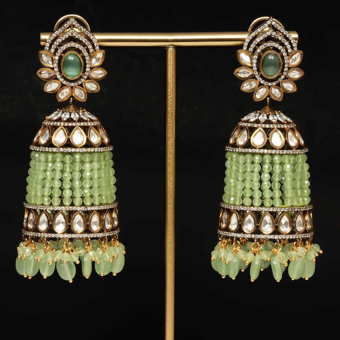 Victorian Jhumka Earrings