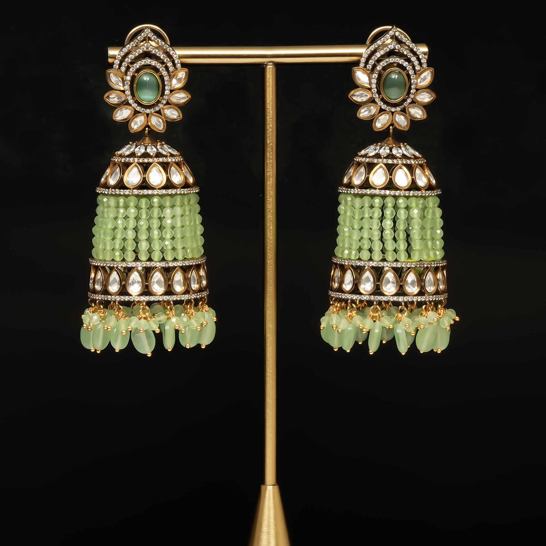 Victorian Jhumka Earrings