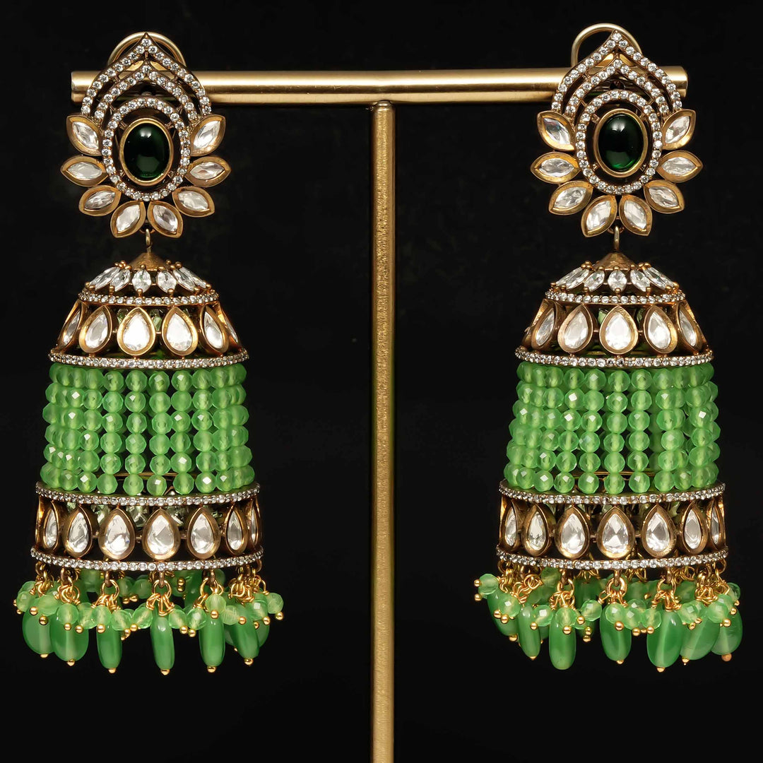 Victorian Jhumka Earrings