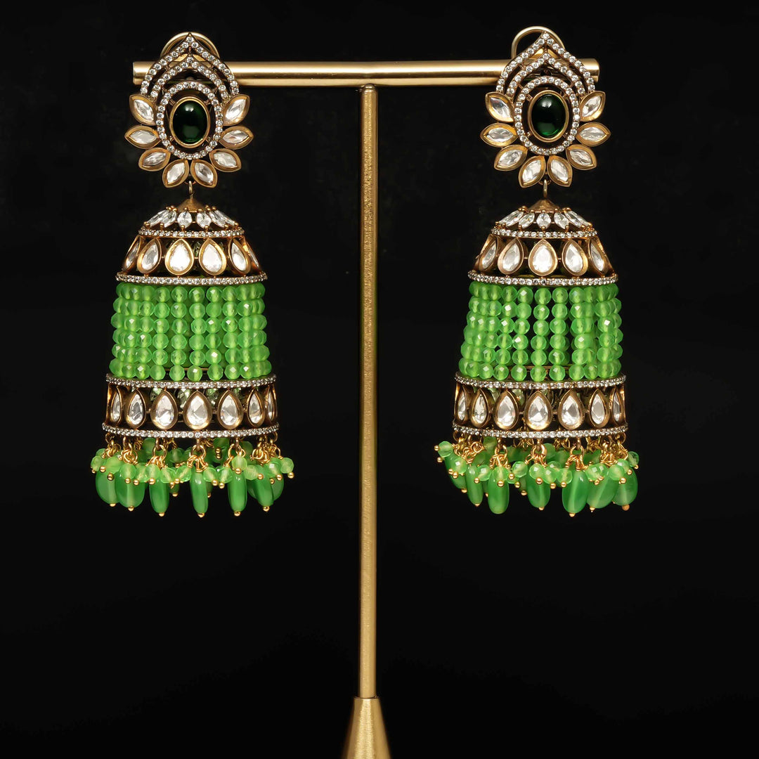 Victorian Jhumka Earrings
