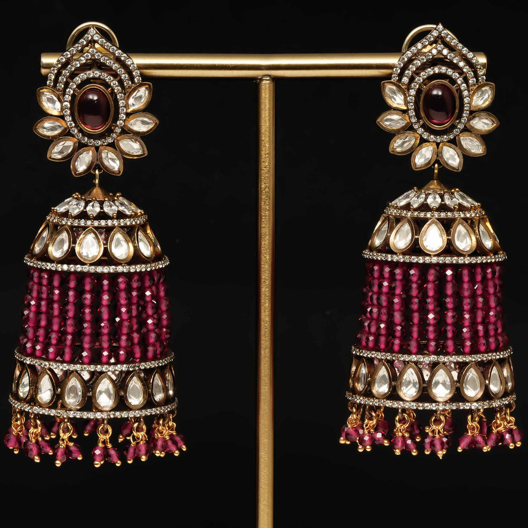 Victorian Jhumka Earrings