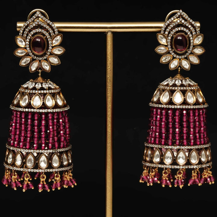 Victorian Jhumka Earrings