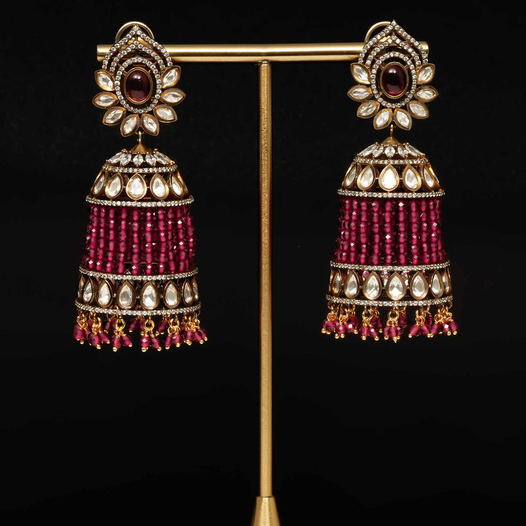 Victorian Jhumka Earrings