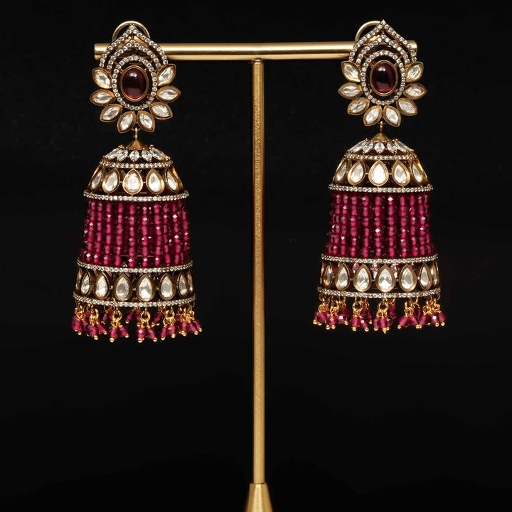 Victorian Jhumka Earrings