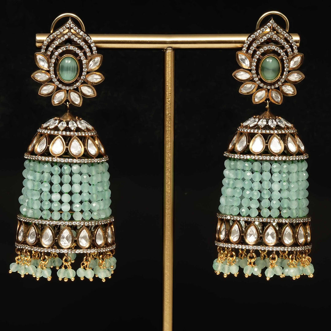 Victorian Jhumka Earrings