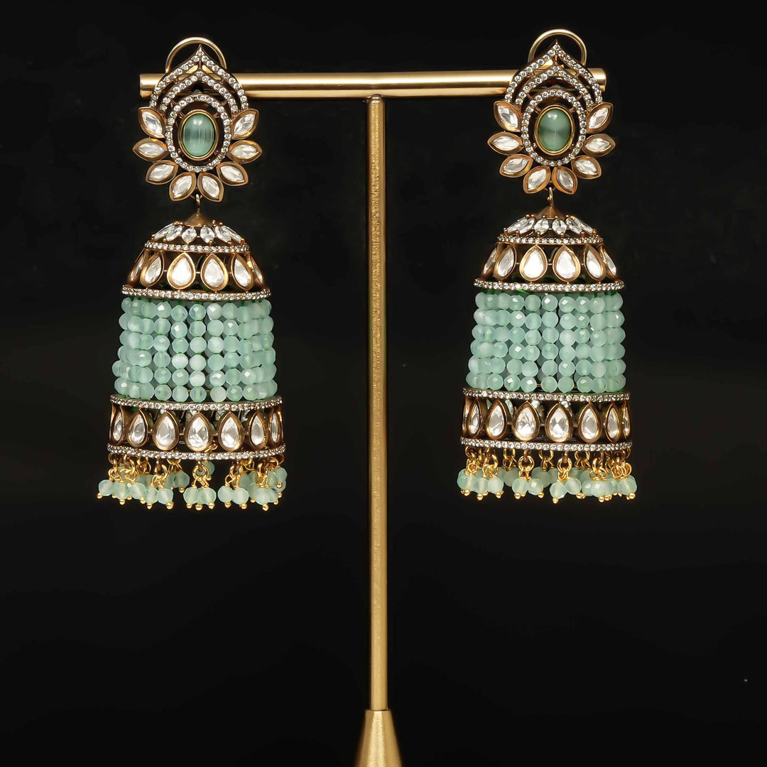 Victorian Jhumka Earrings