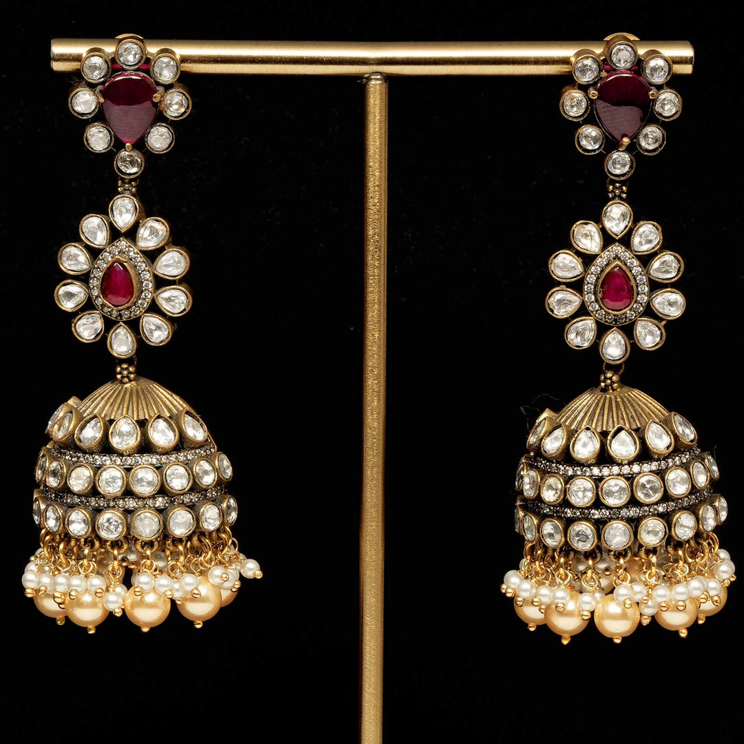 Victorian Jhumka Earrings