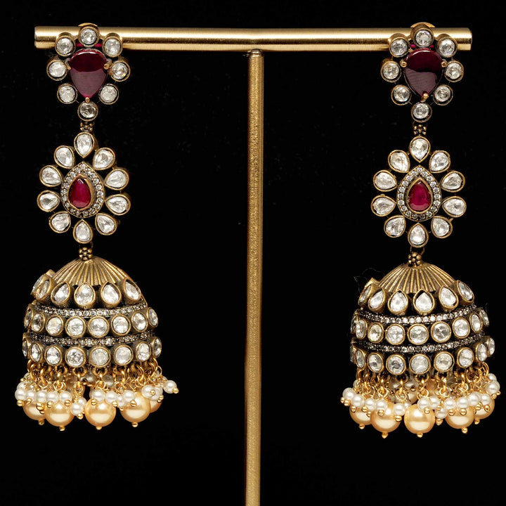 Victorian Jhumka Earrings