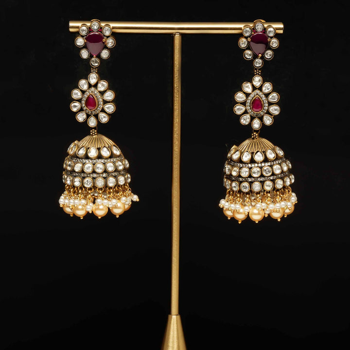 Victorian Jhumka Earrings