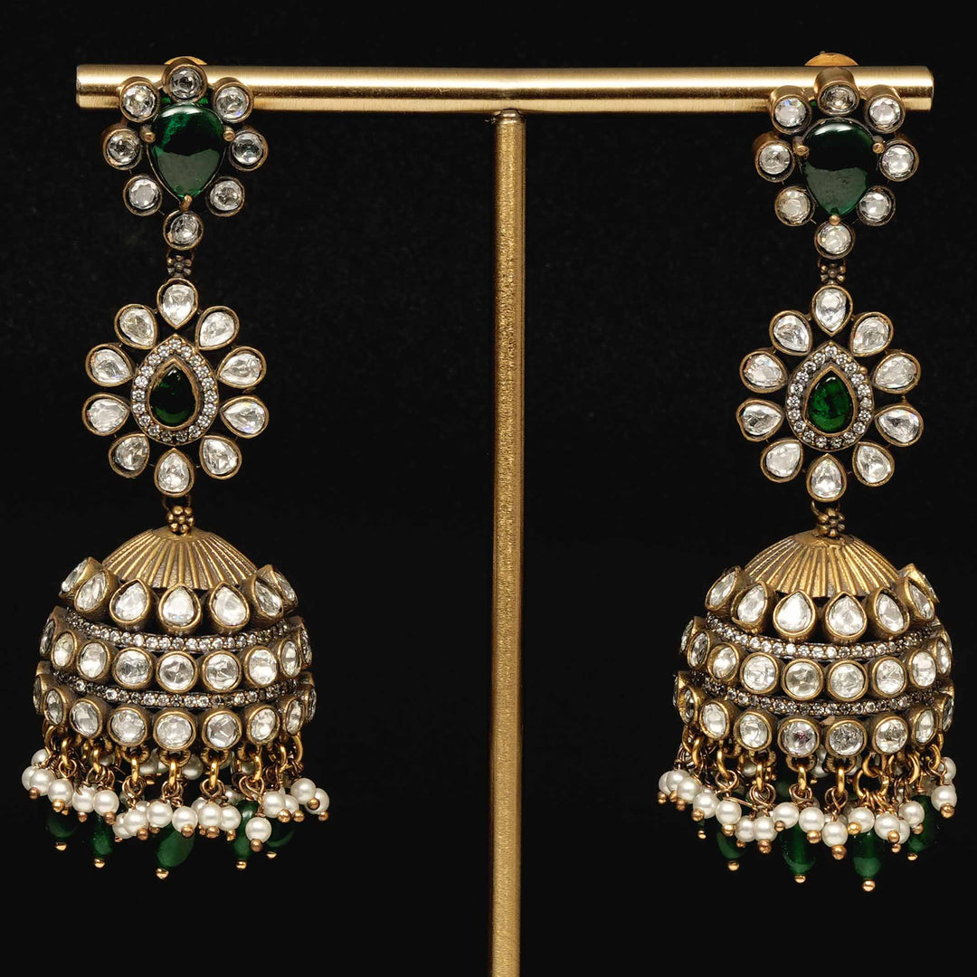 Victorian Jhumka Earrings