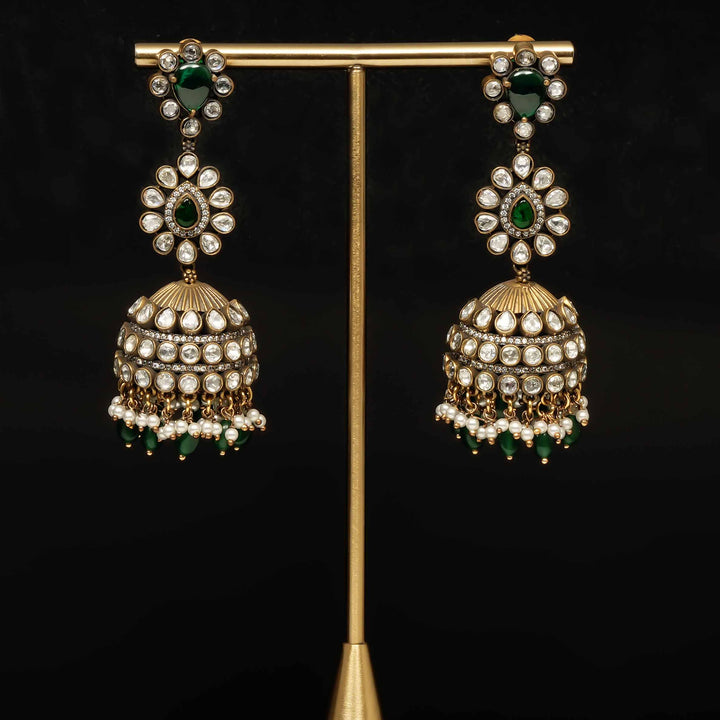 Victorian Jhumka Earrings