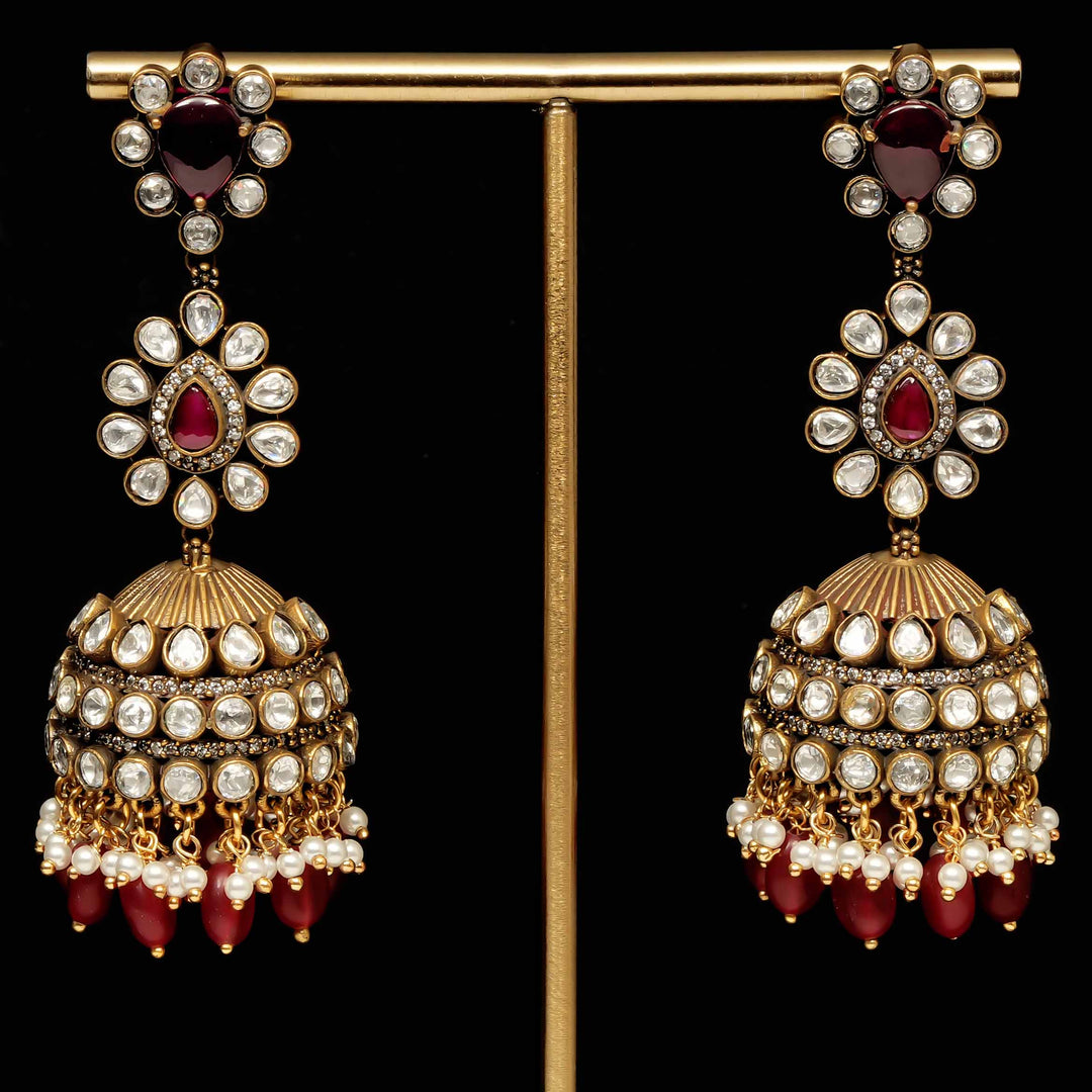 Victorian Jhumka Earrings