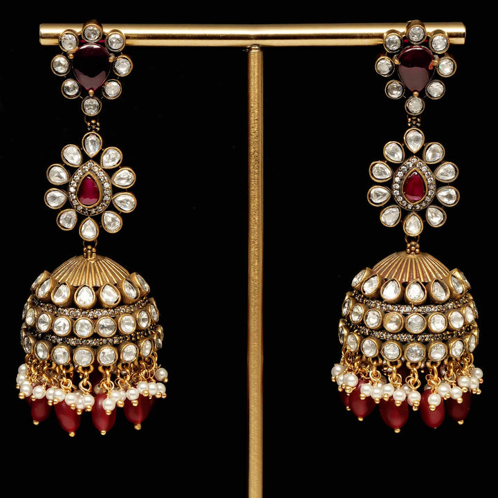 Victorian Jhumka Earrings