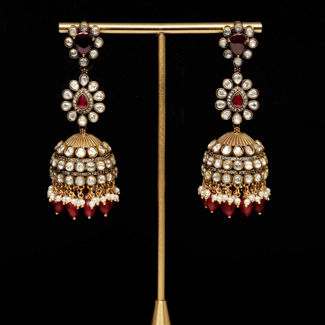 Victorian Jhumka Earrings