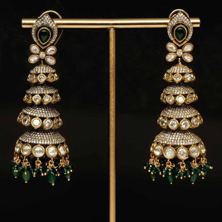 Victorian Jhumka Earrings