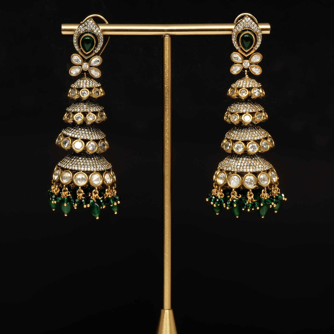 Victorian Jhumka Earrings