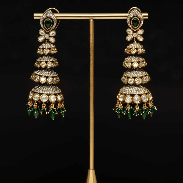 Victorian Jhumka Earrings
