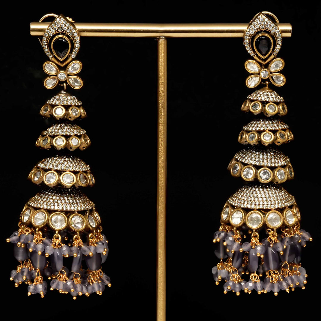 Victorian Jhumka Earrings
