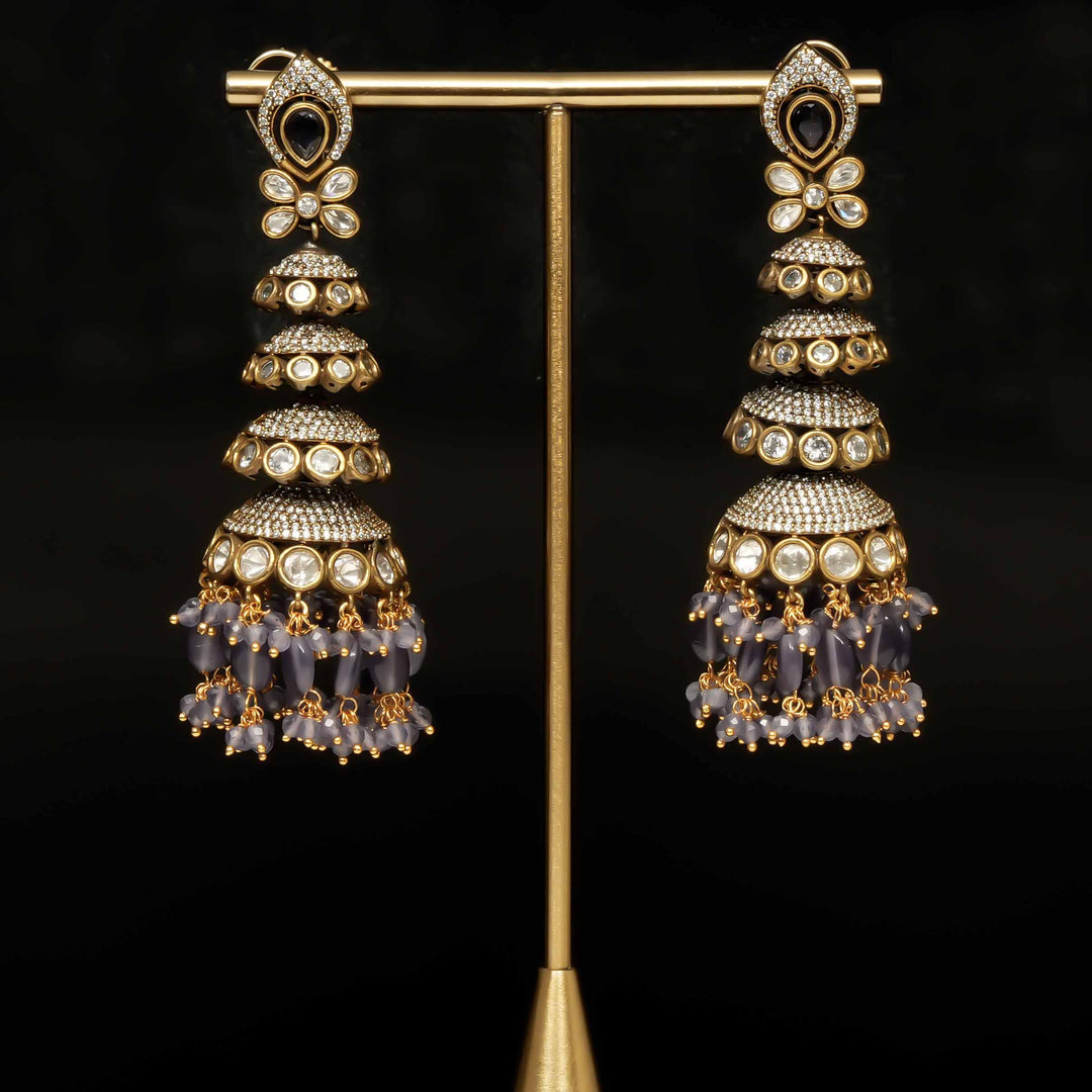 Victorian Jhumka Earrings