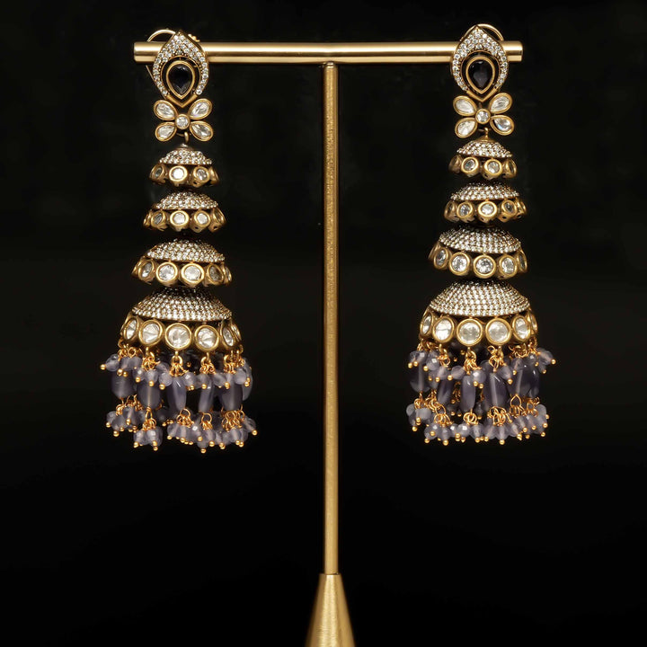 Victorian Jhumka Earrings