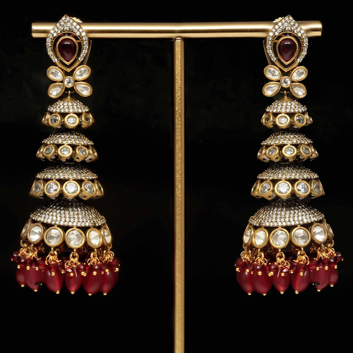 Victorian Jhumka Earrings
