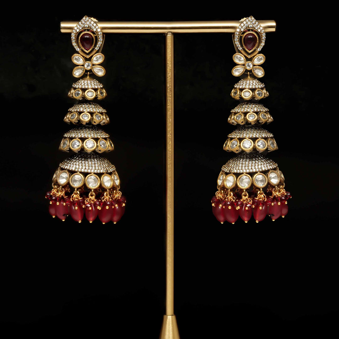 Victorian Jhumka Earrings