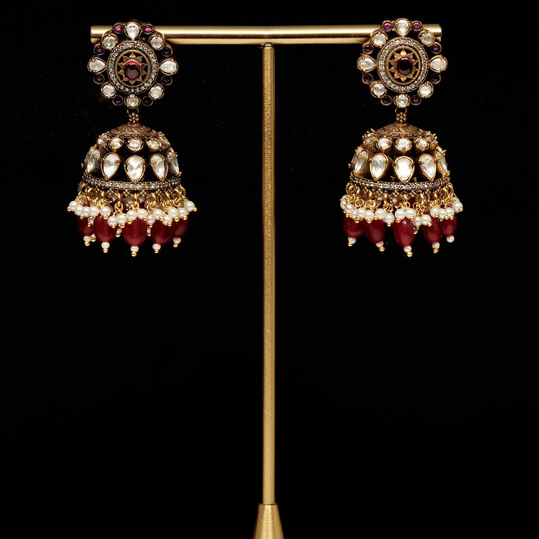 Victorian Jhumka Earrings