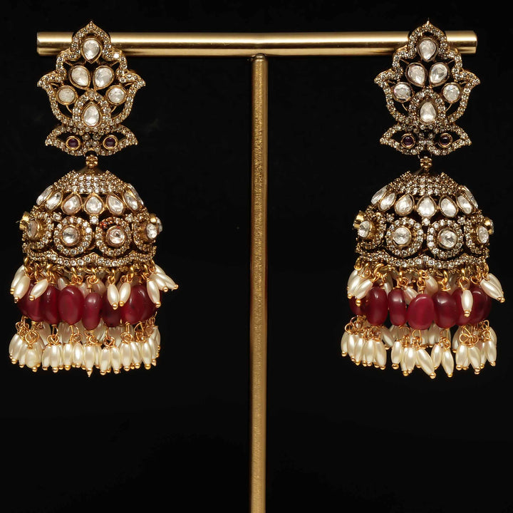 Victorian Jhumka Earrings