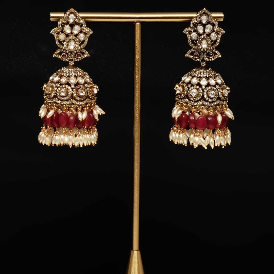 Victorian Jhumka Earrings