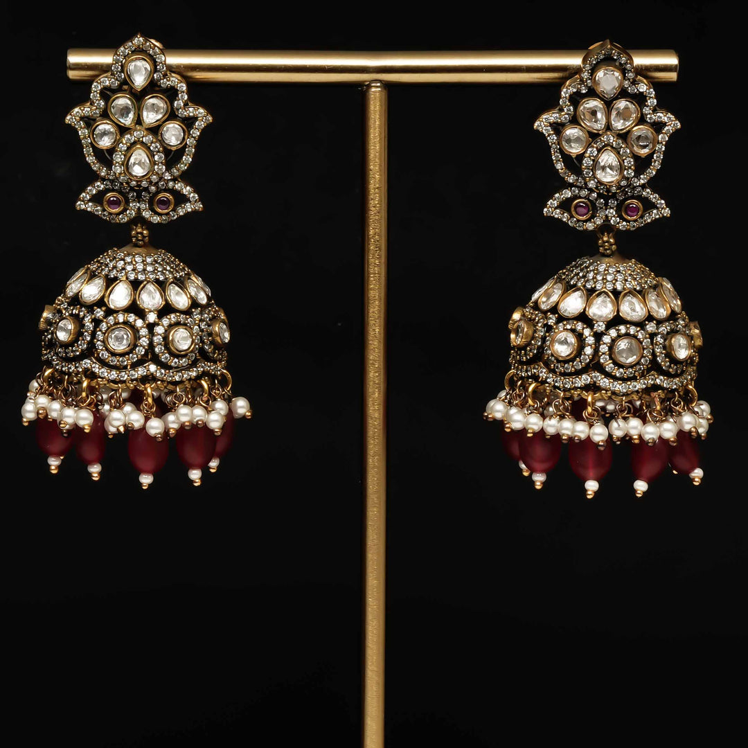 Victorian Jhumka Earrings