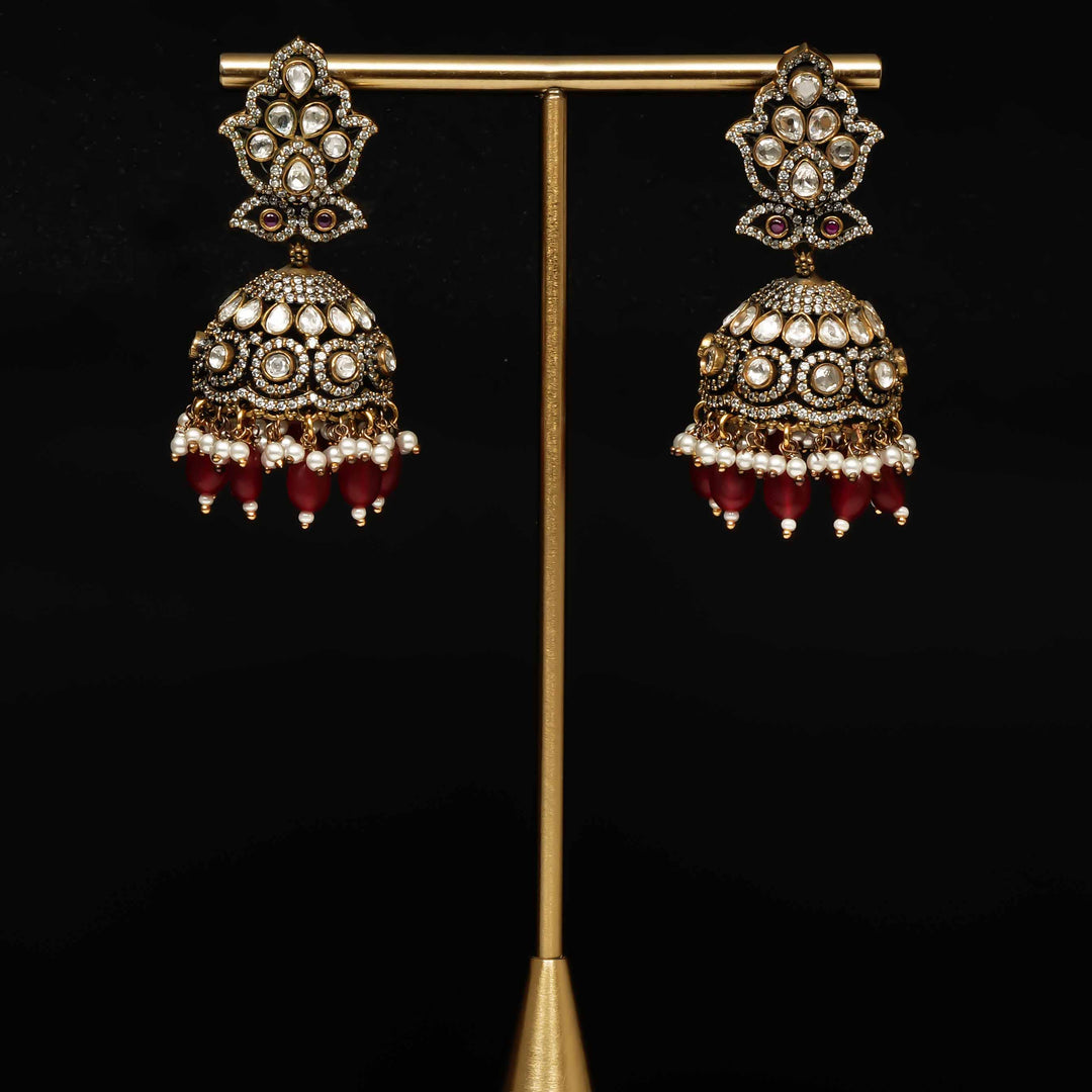 Victorian Jhumka Earrings