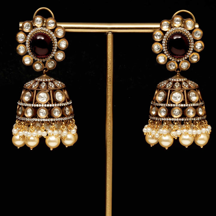 Victorian Jhumka Earrings