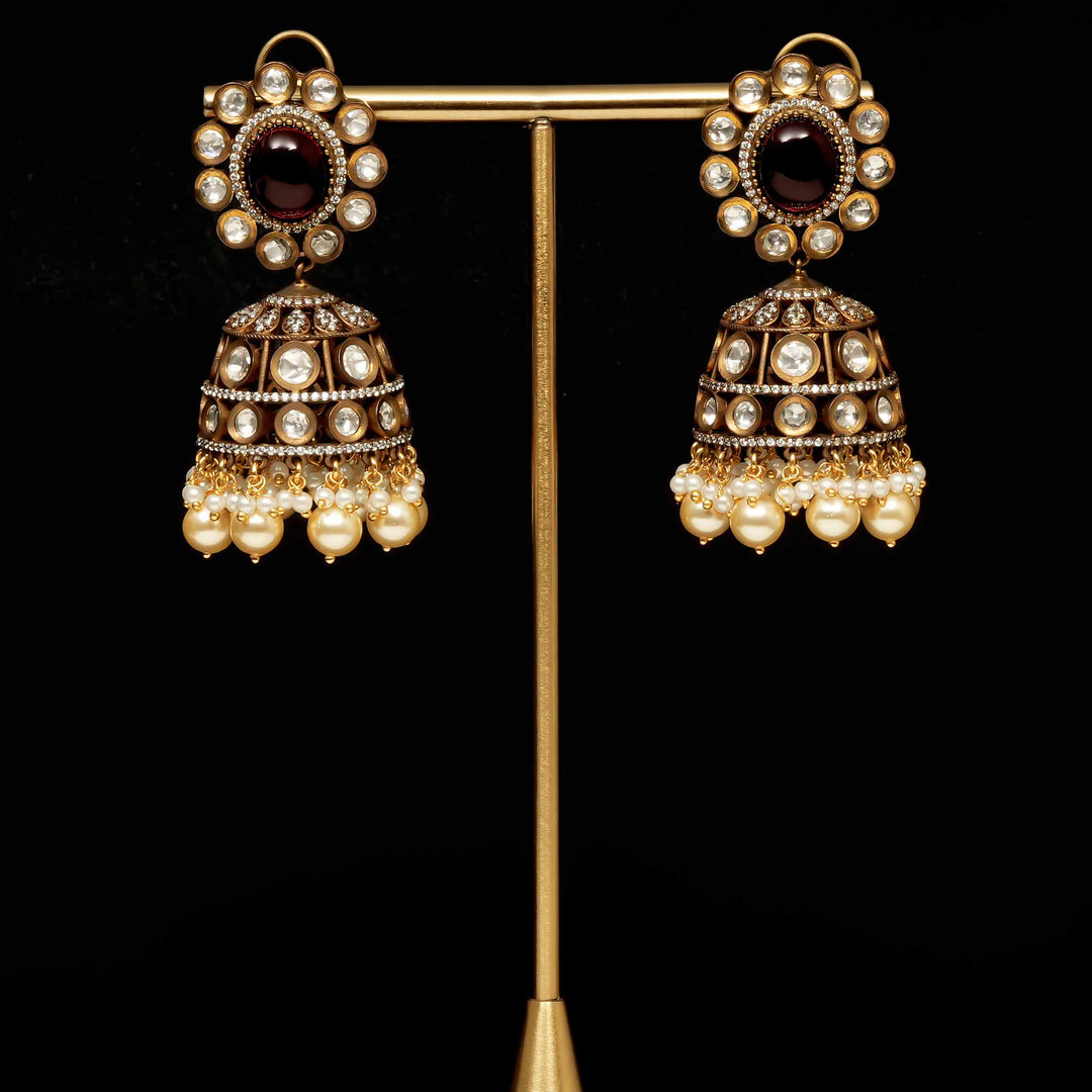 Victorian Jhumka Earrings