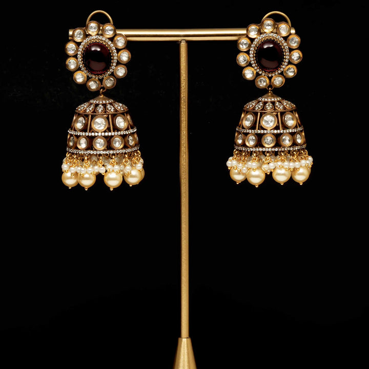 Victorian Jhumka Earrings