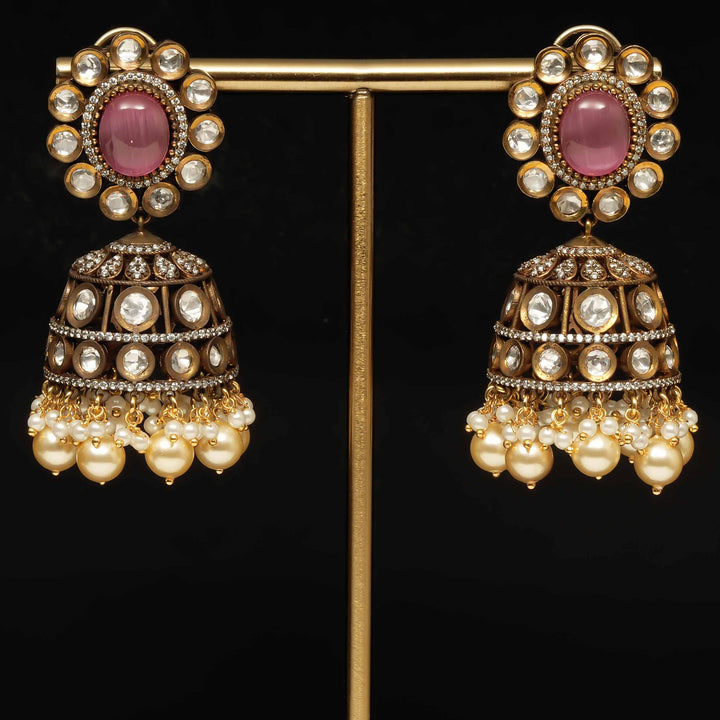 Victorian Jhumka Earrings