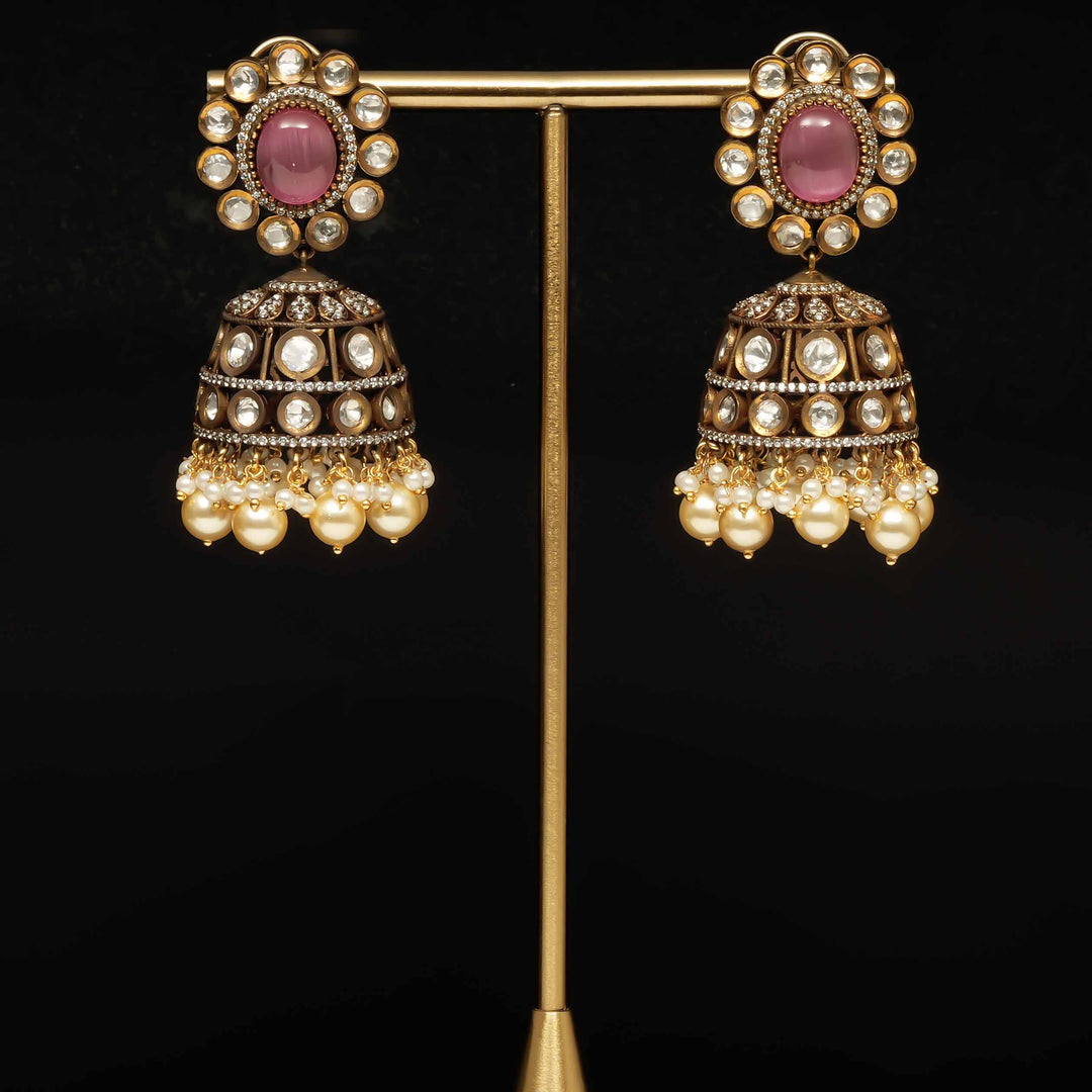 Victorian Jhumka Earrings